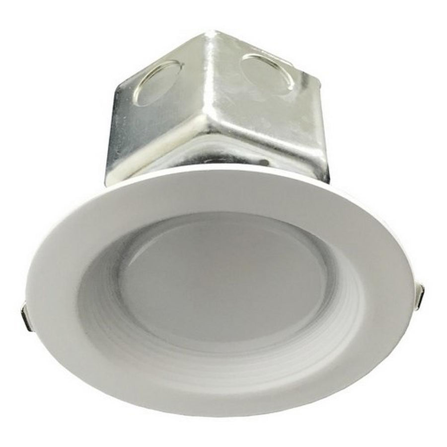 LED Downlight - New Construction 4" 10W 3000K Baffle Trim