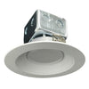 LED Downlight - New Construction 6" 15W 3000K Baffle Trim