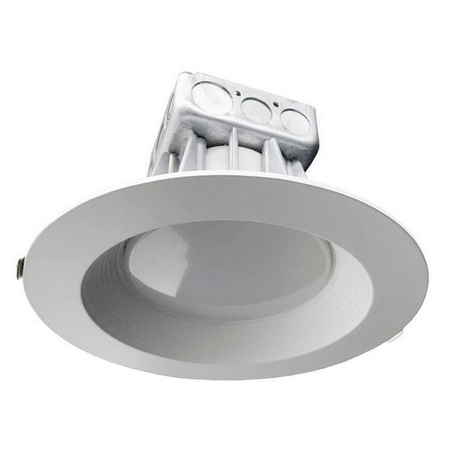 LED Downlight - New Construction 8" 25W 3000K Baffle Trim